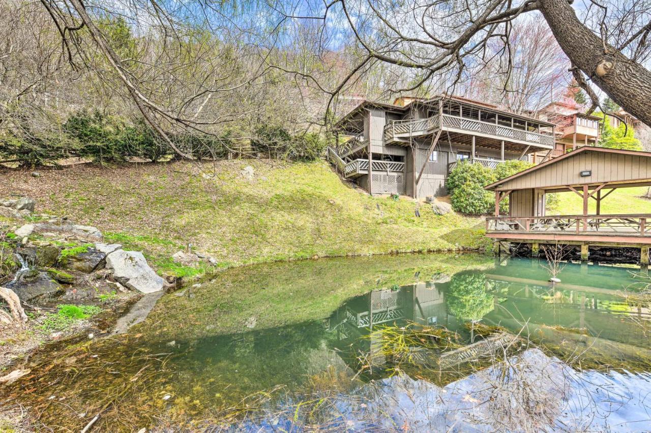 Best Location - Maggie Valley Cabin With Hot Tub! Eksteriør billede