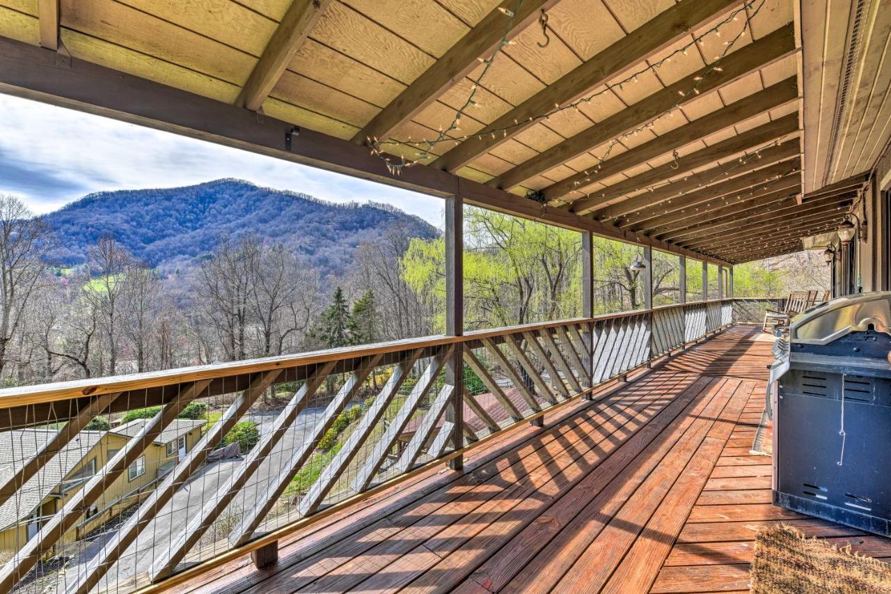 Best Location - Maggie Valley Cabin With Hot Tub! Eksteriør billede